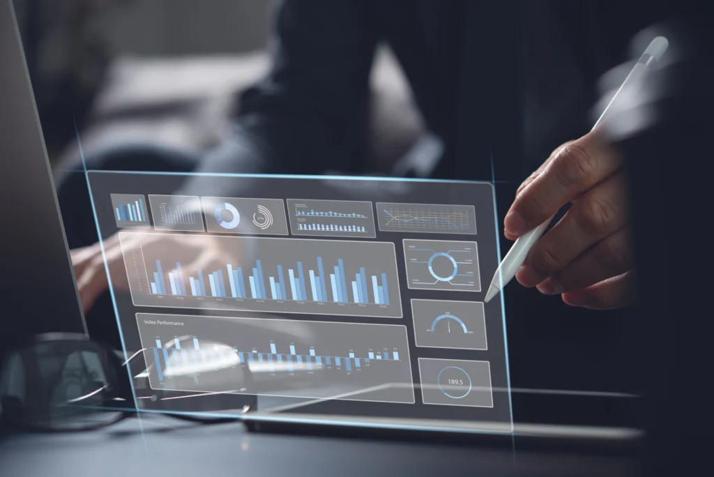 LiveWatch and AMS dashboard showing real-time performance analytics, KPIs and system monitoring for proactive application management services.