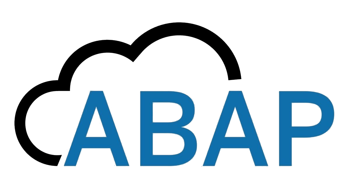 ABAP Cloud logo representing SAP cloud-based development and extensibility
