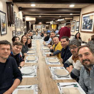 The Code10 team gathered for the 2024 Christmas dinner, celebrating the end of the year together in a festive atmosphere.
