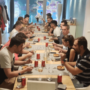 Code10 Team Dinner After Team-Building Event
