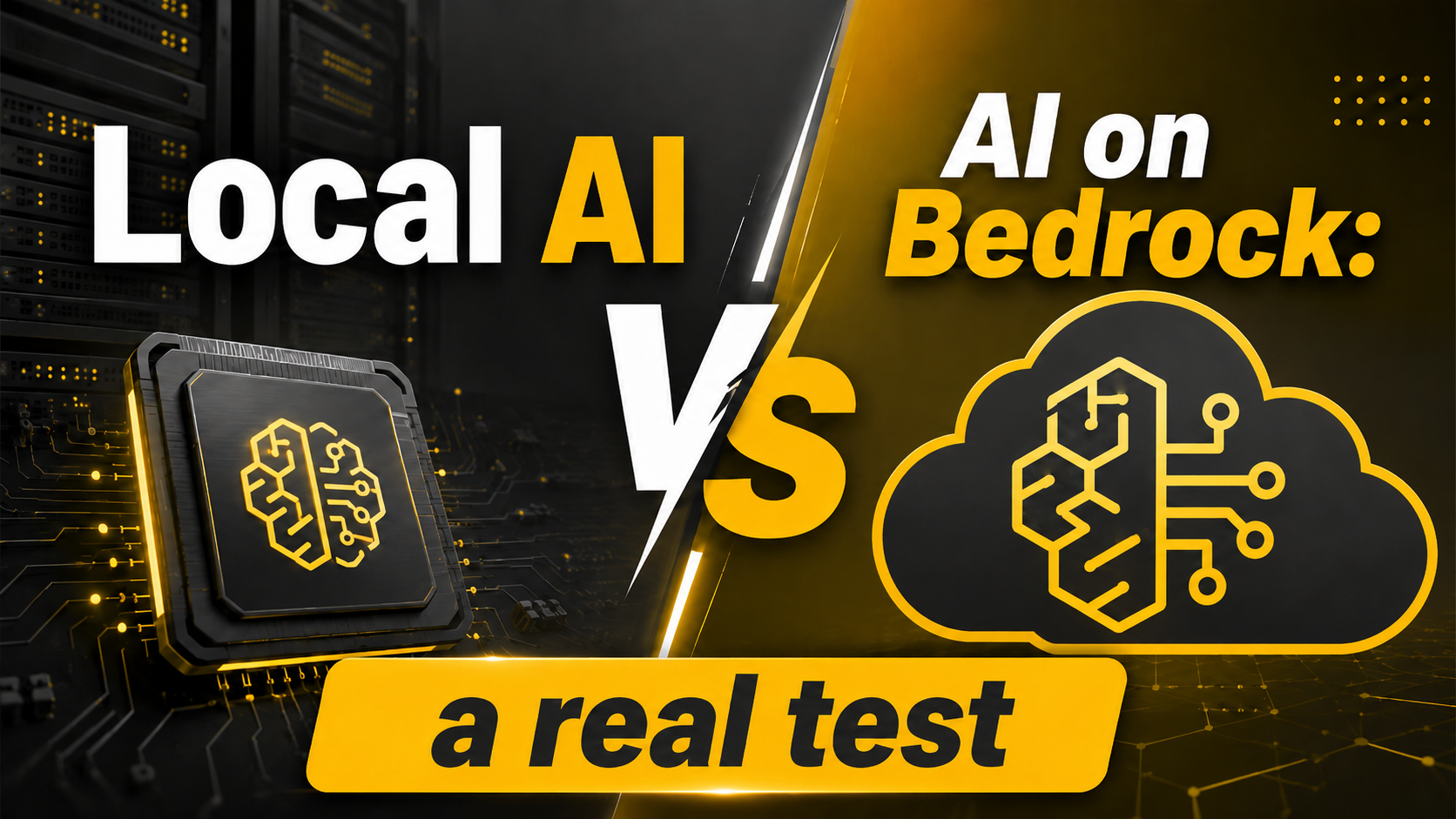 Local AI vs. AI on Bedrock_ a real test