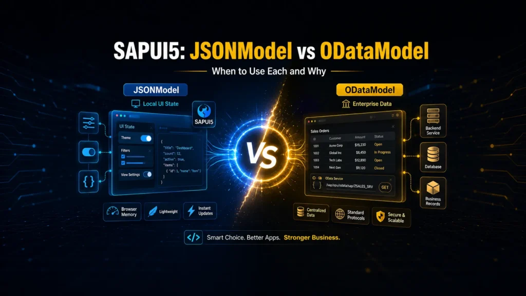 SAPUI5_ JSONModel vs ODataModel - Featured Image (1)