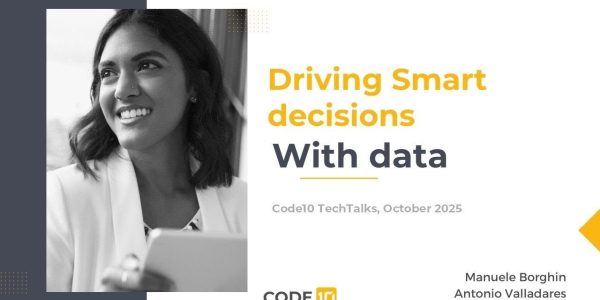 Driving smart decisions with Data - Code10