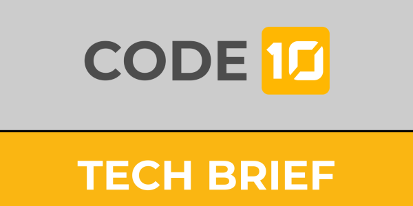 Code10 logo tech brief