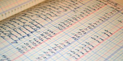 Financial spreadsheet representing SII VAT reporting and compliance regulations in Spain
